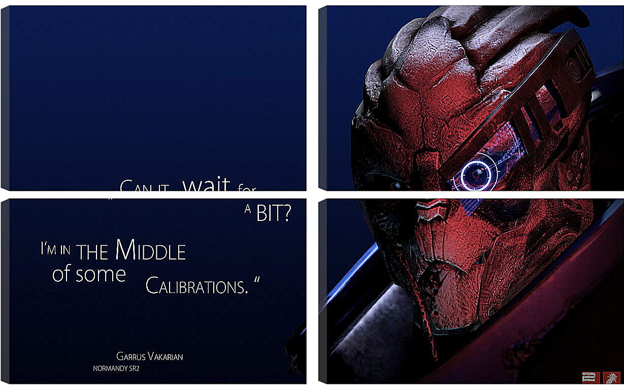 Модульная картина - Mass Effect 2