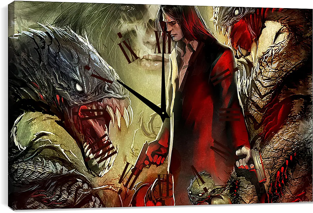 Часы картина - The Darkness Ii
