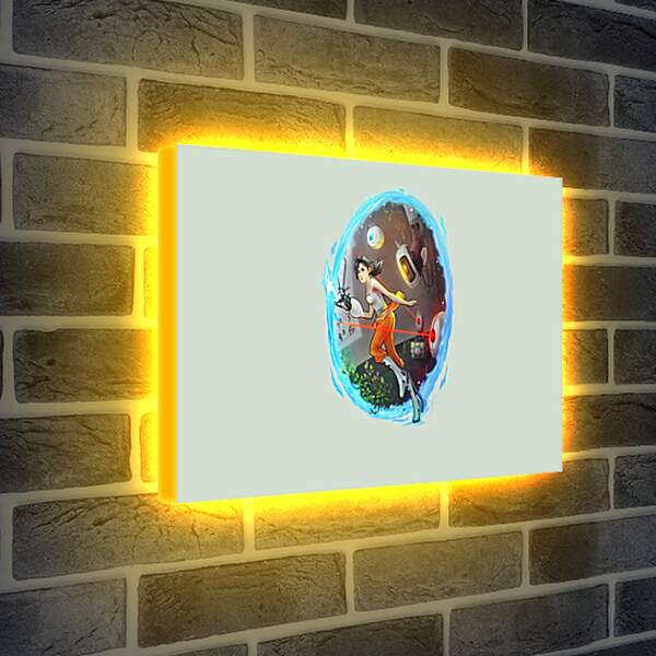 Лайтбокс световая панель - Portal 2
