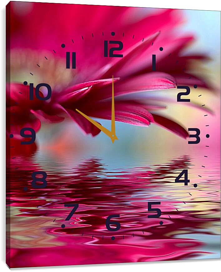 Часы картина - Зеркало воды