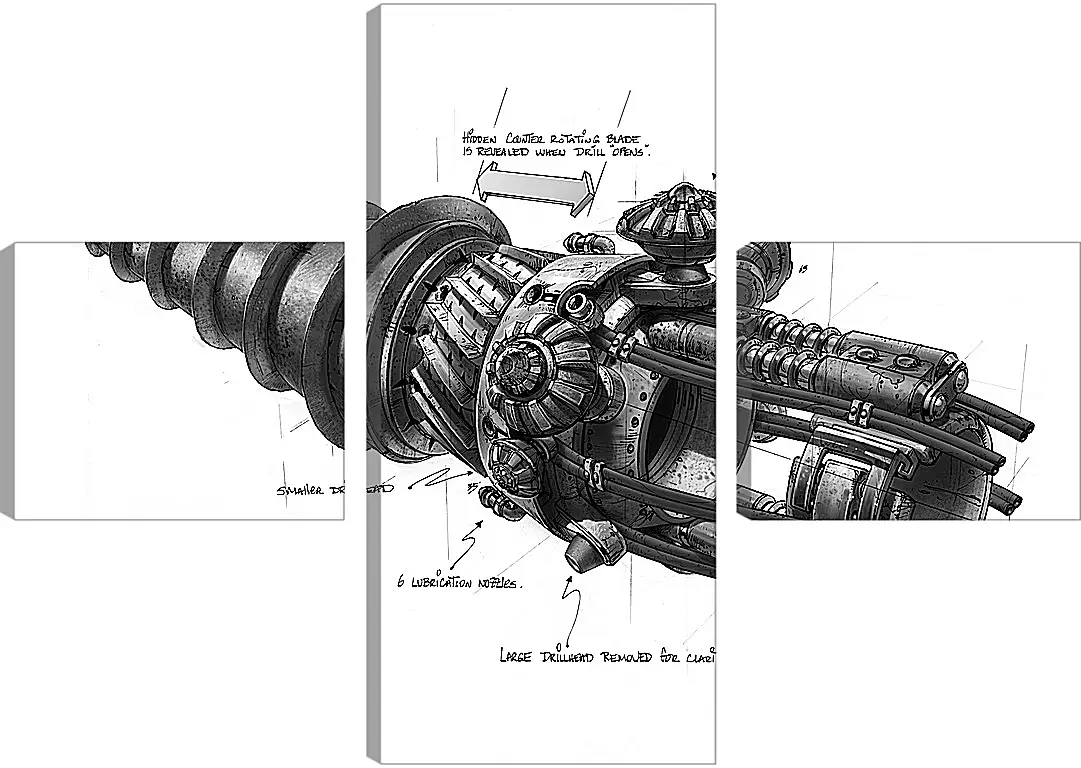 Модульная картина - Bioshock
