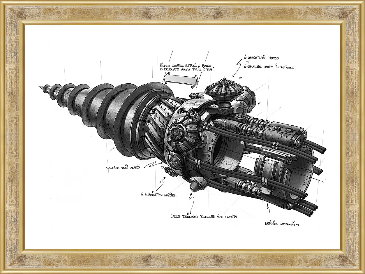 Картина в раме - Bioshock
