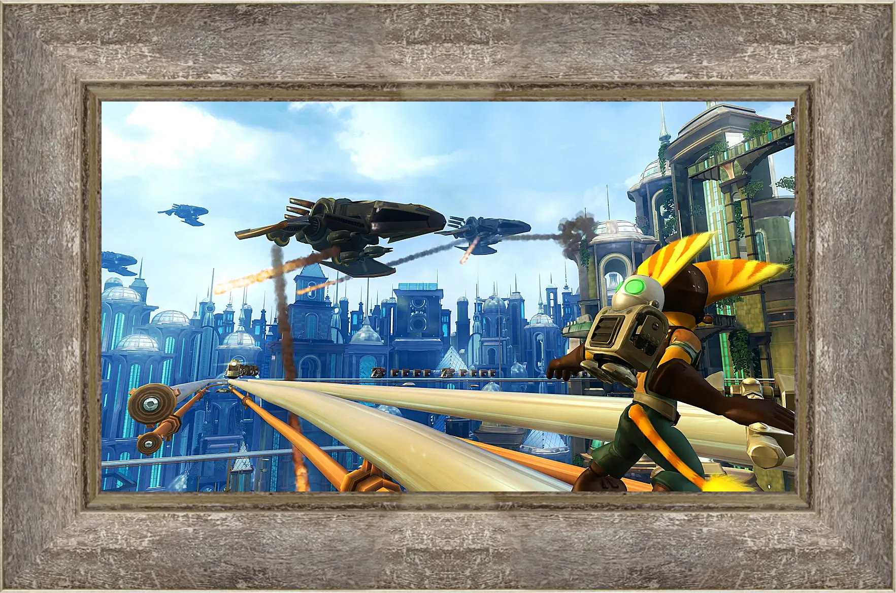 Картина в раме - Ratchet And Clank
