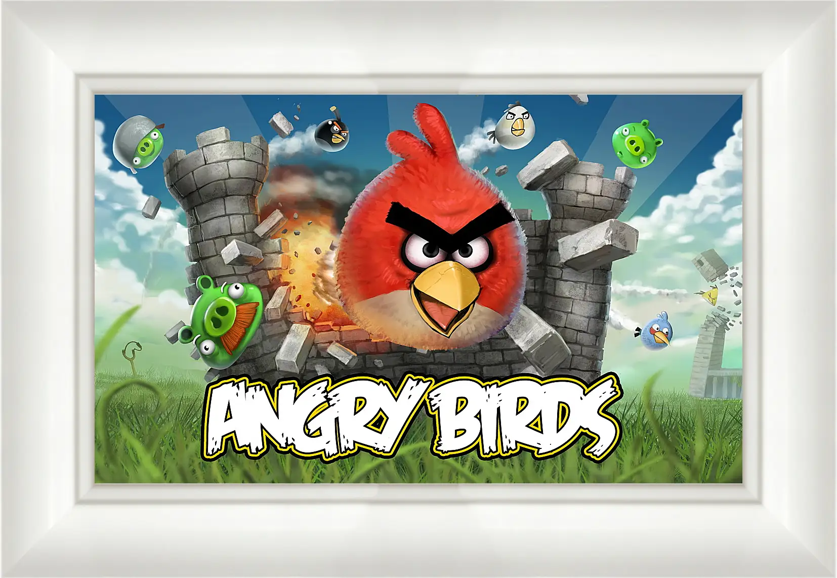 Картина в раме - Angry Birds
