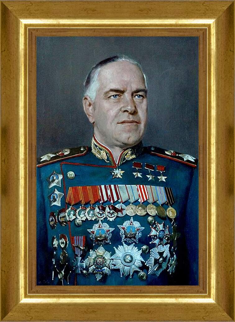 Картина в раме - Георгий Константинович Жуков
