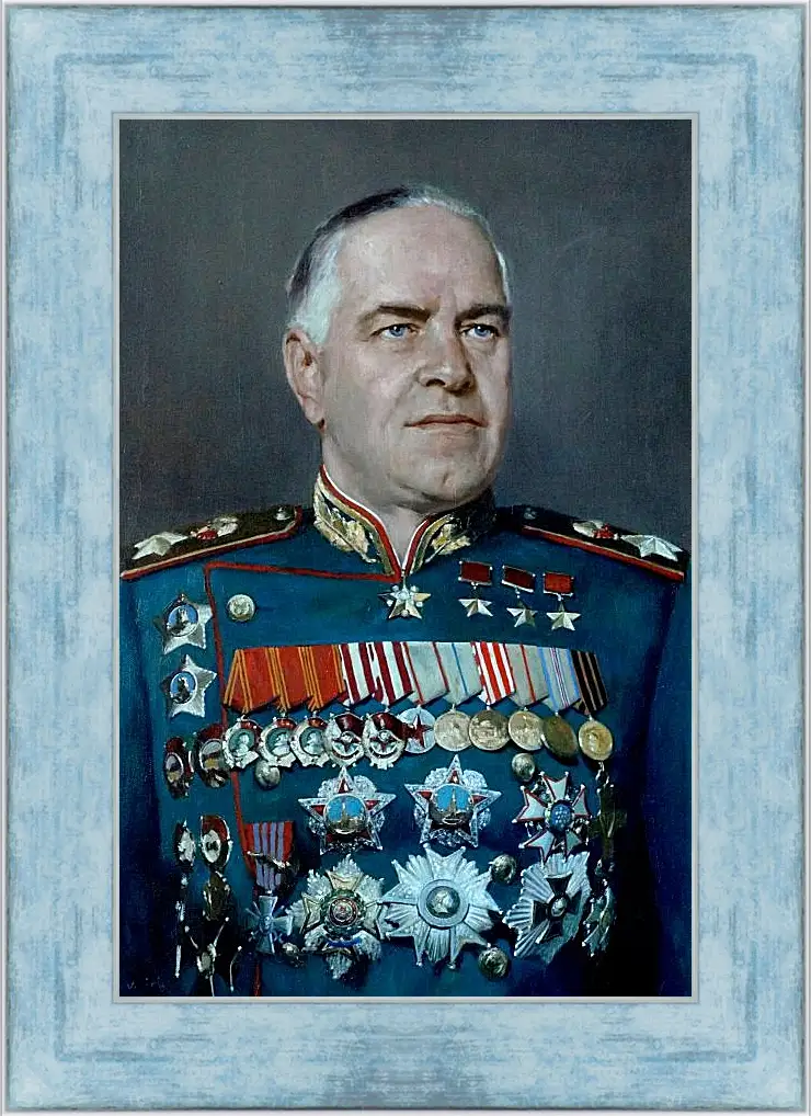 Картина в раме - Георгий Константинович Жуков