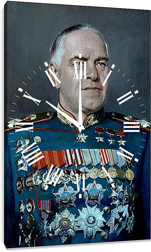 Часы картина - Георгий Константинович Жуков