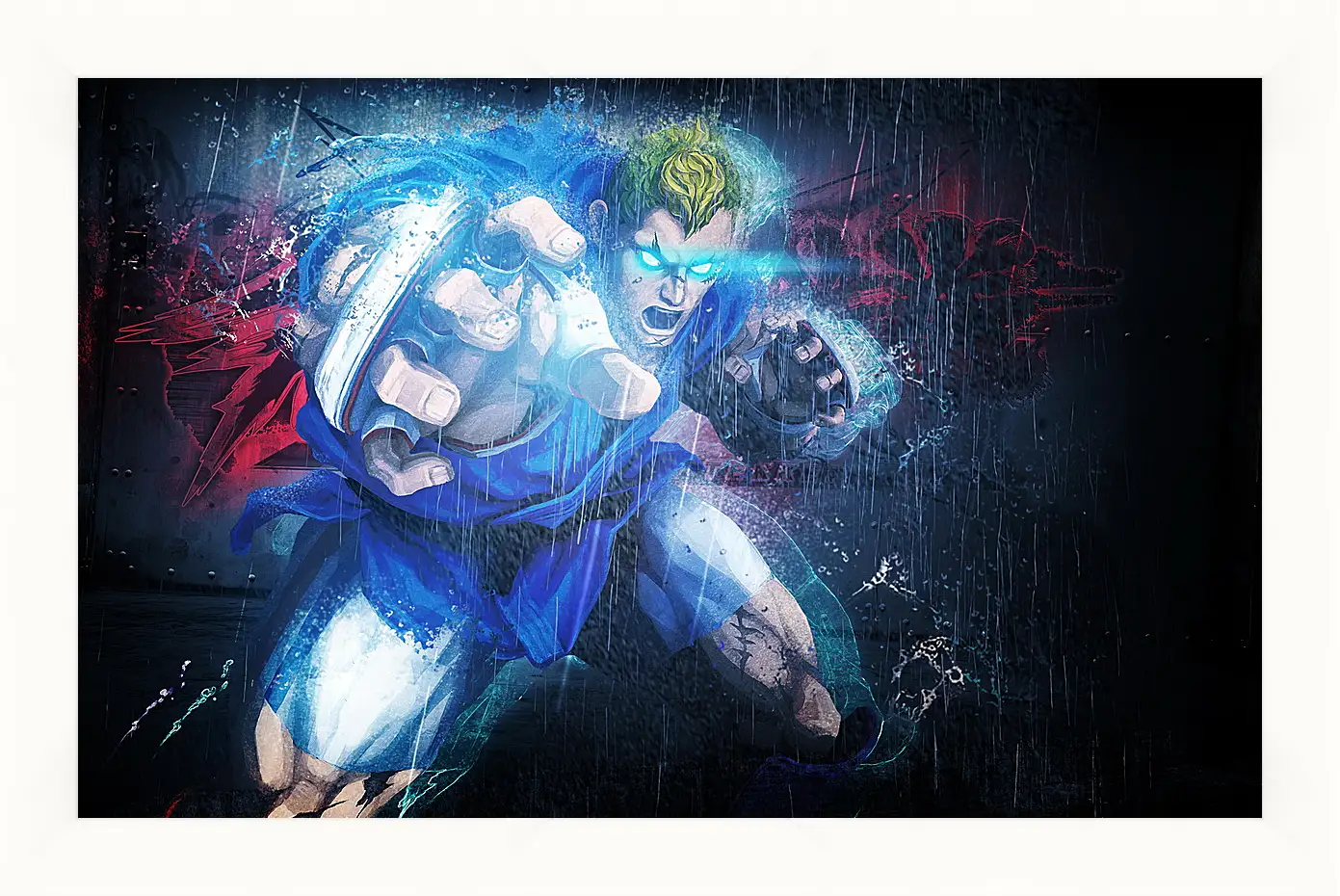 Картина в раме - Street Fighter X Tekken
