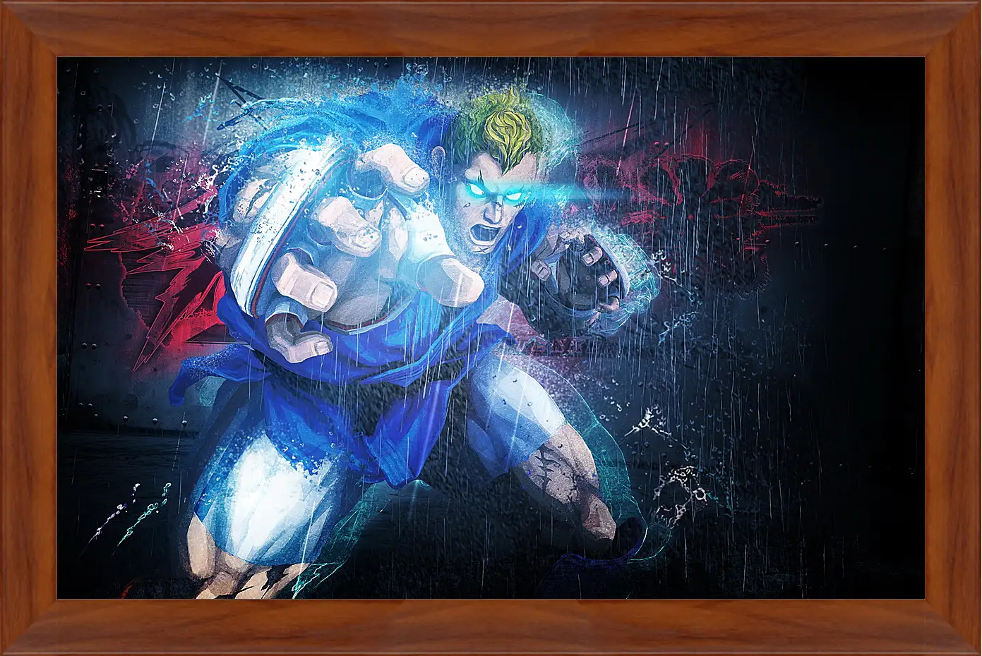 Картина в раме - Street Fighter X Tekken
