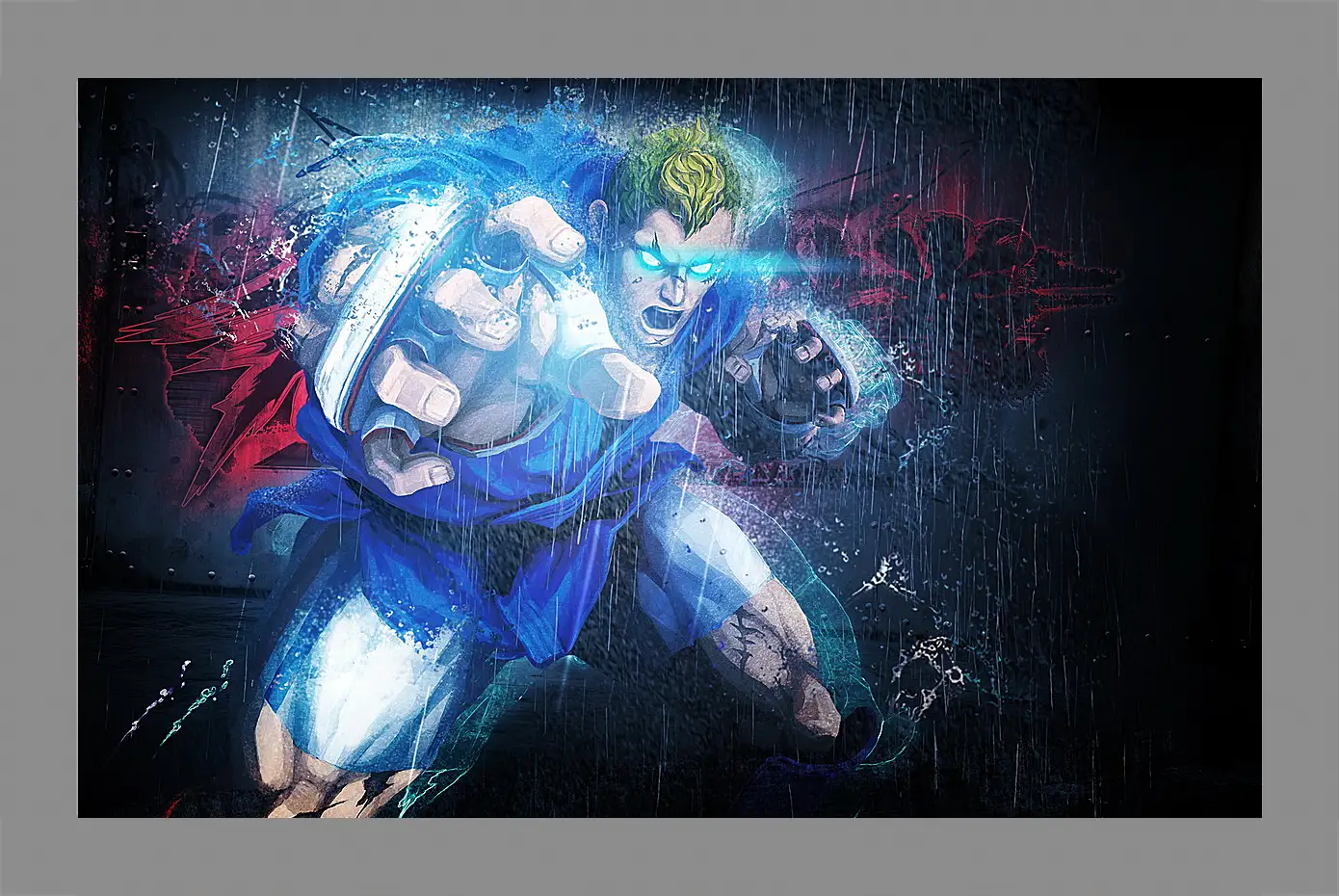 Картина в раме - Street Fighter X Tekken
