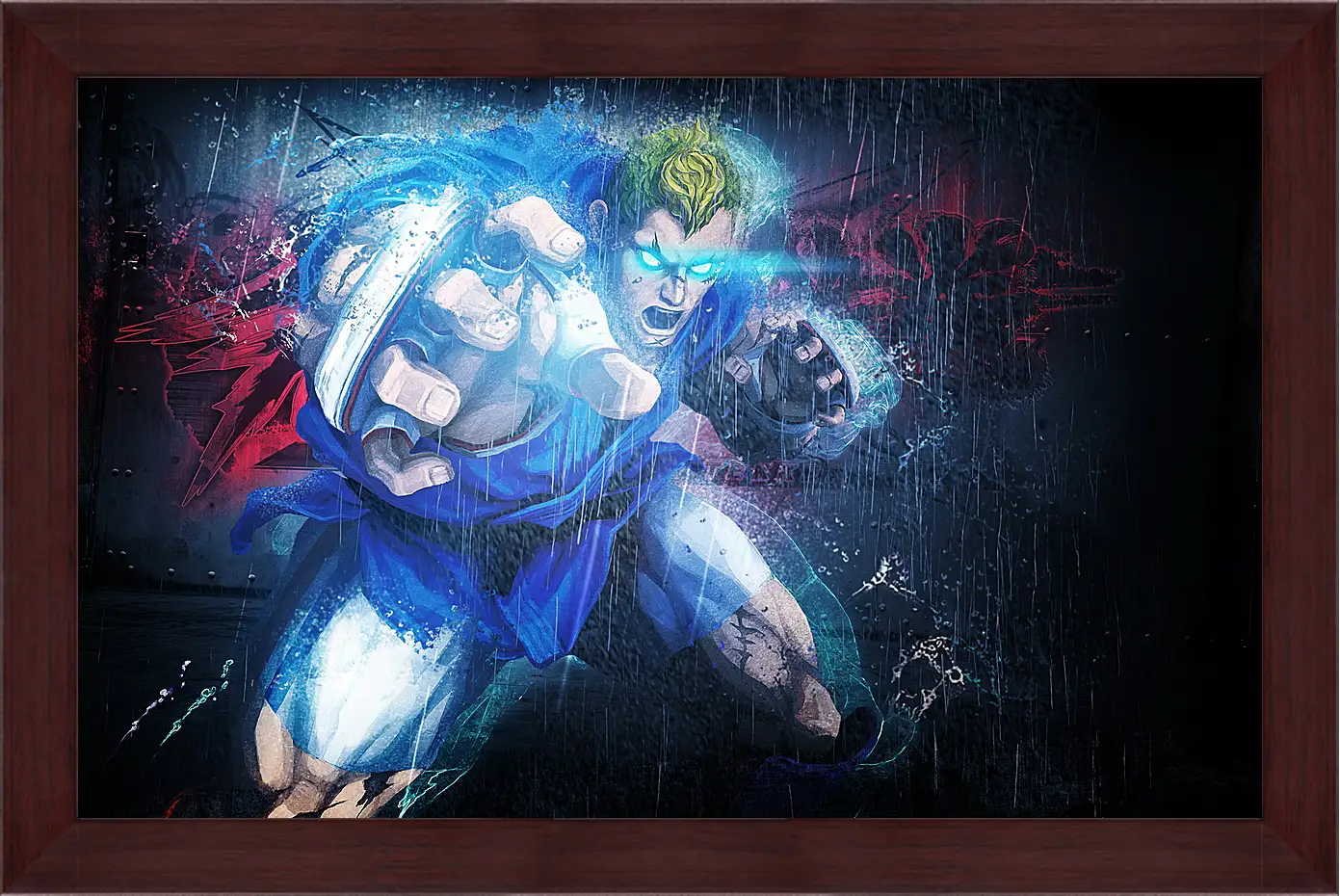 Картина в раме - Street Fighter X Tekken
