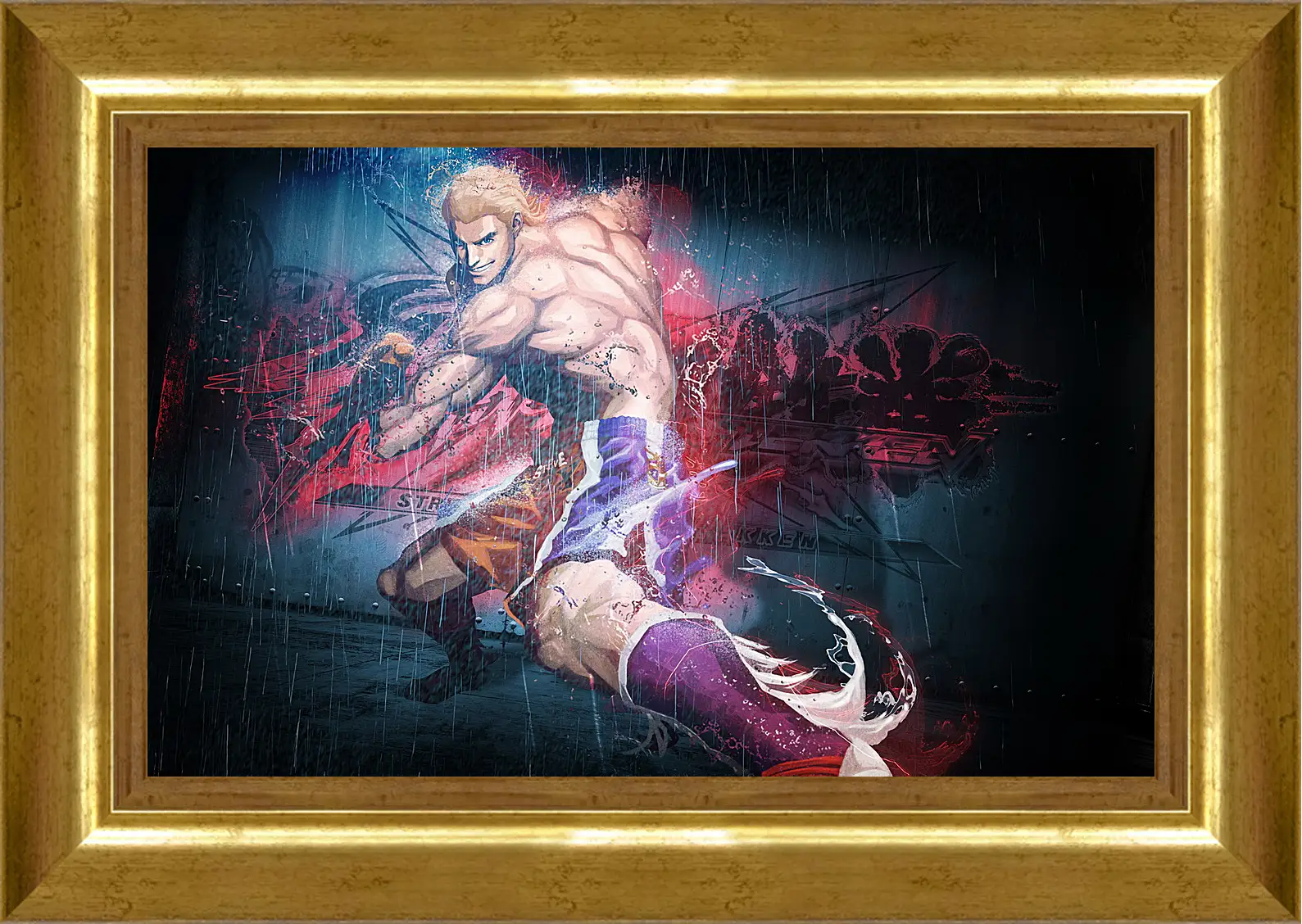 Картина в раме - Street Fighter X Tekken
