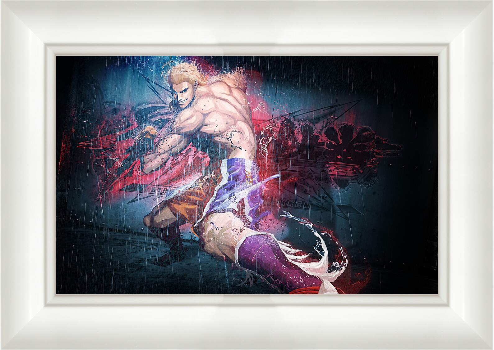 Картина в раме - Street Fighter X Tekken
