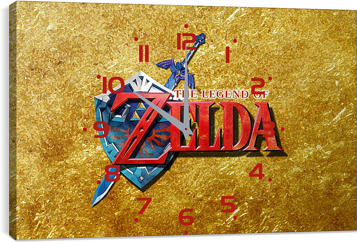 Часы картина - Zelda
