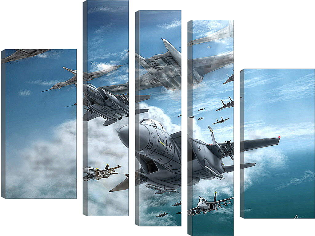 Модульная картина - Ace Combat
