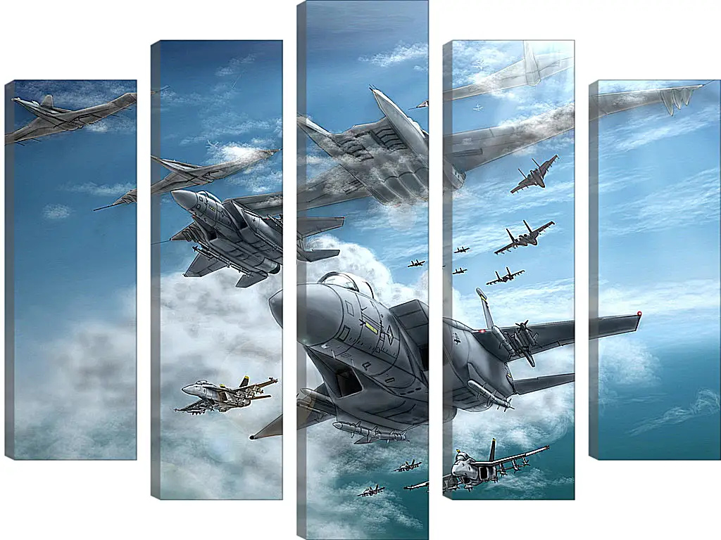 Модульная картина - Ace Combat
