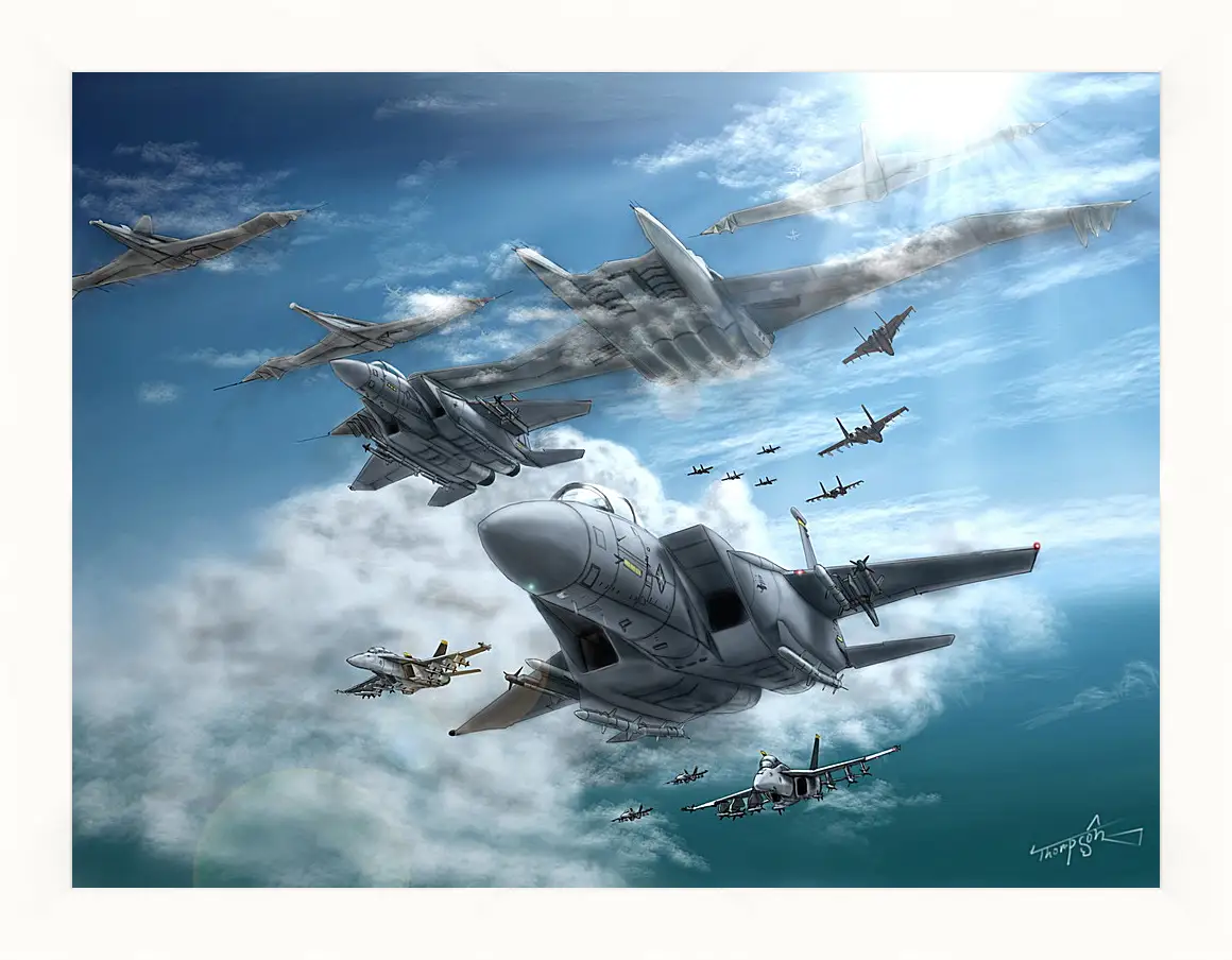 Картина в раме - Ace Combat
