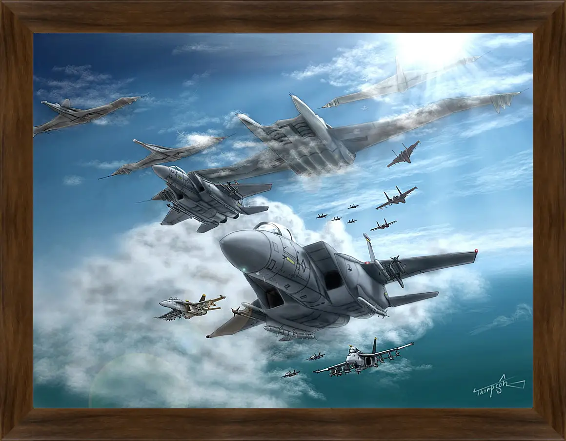 Картина в раме - Ace Combat
