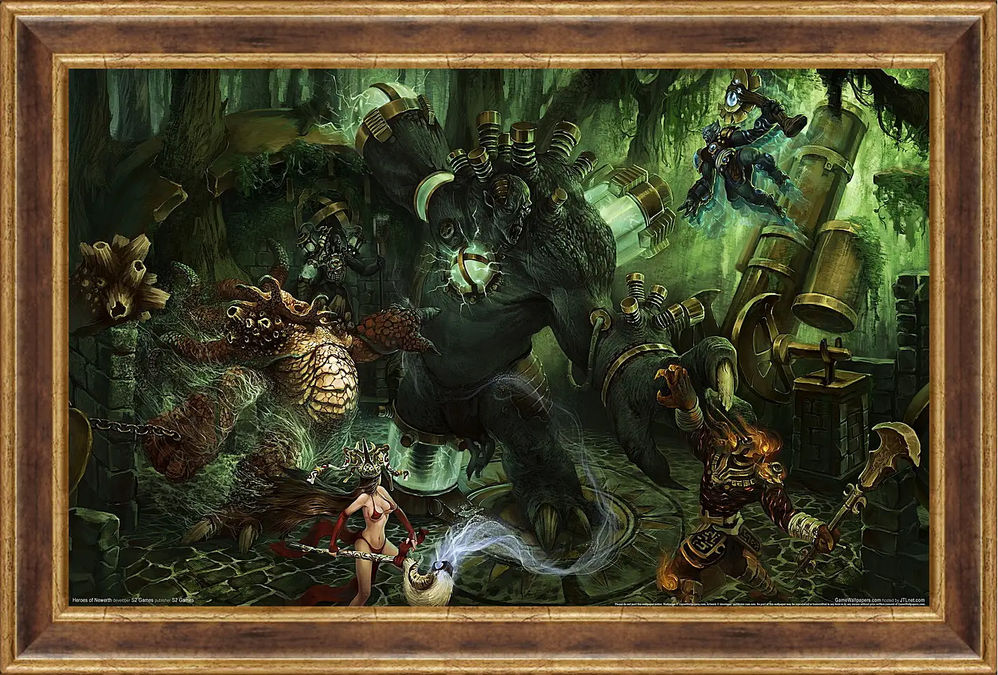 Картина в раме - Heroes Of Newerth
