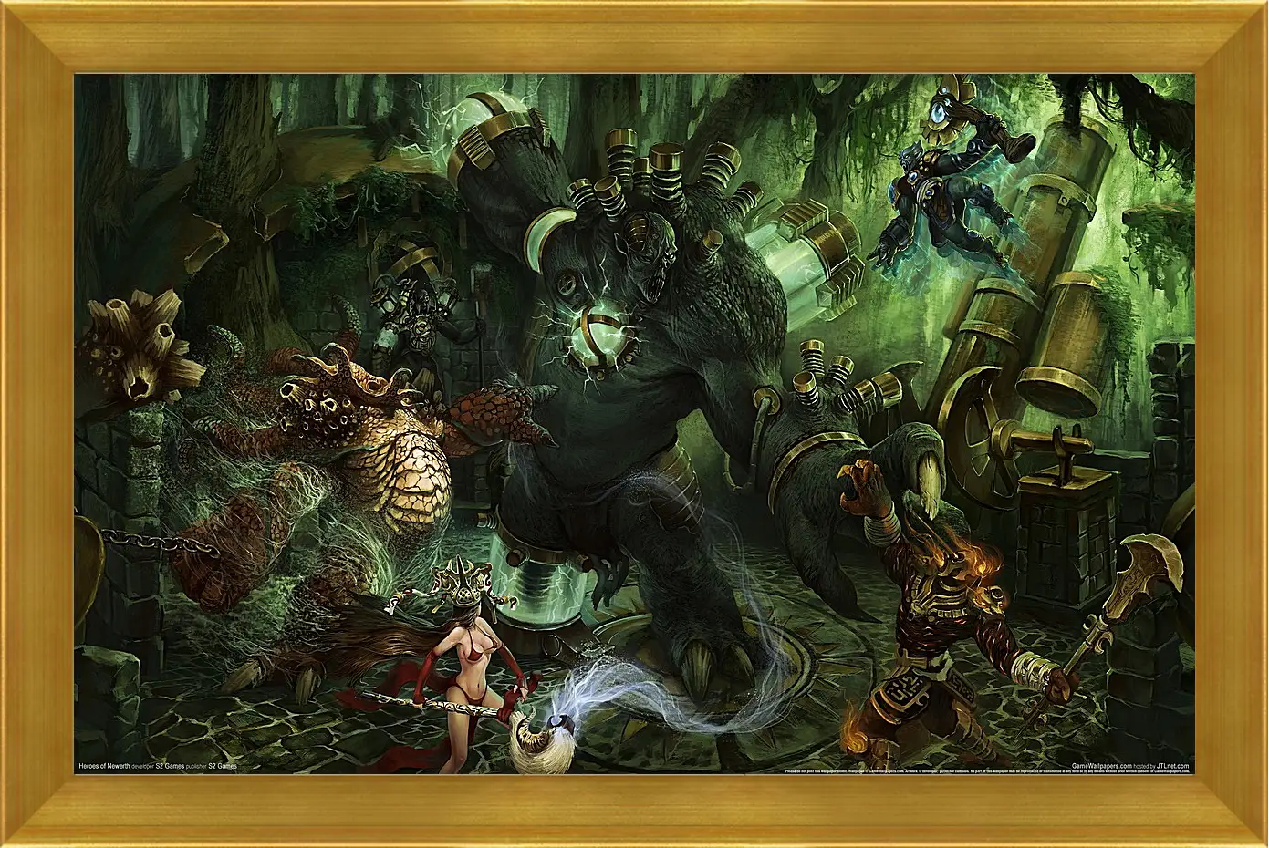 Картина в раме - Heroes Of Newerth
