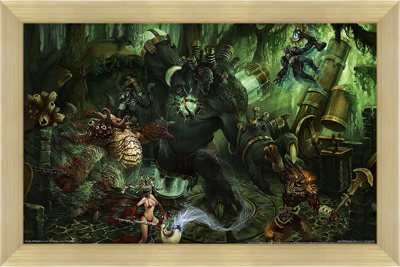 Картина в раме - Heroes Of Newerth
