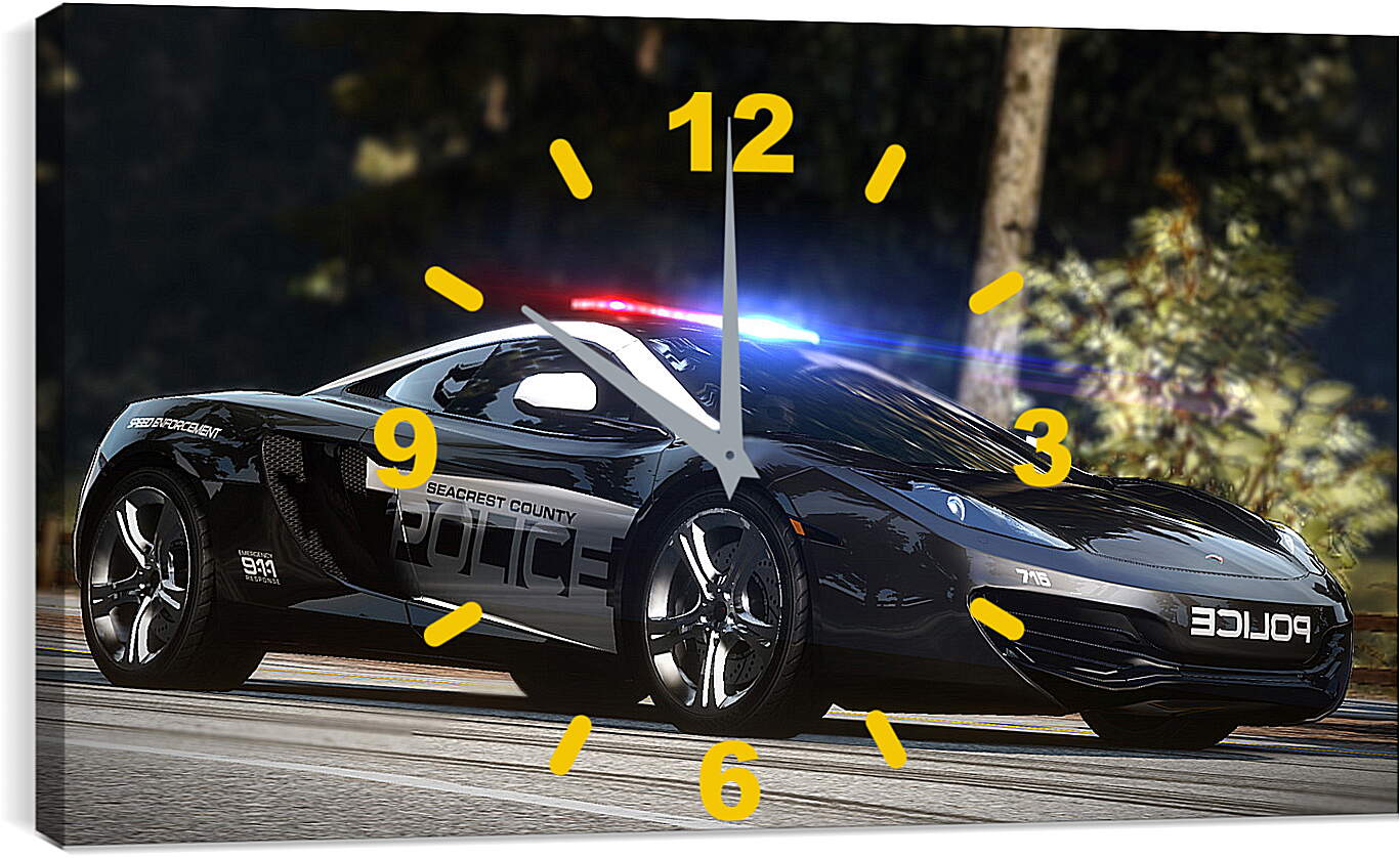 Часы картина - Police

