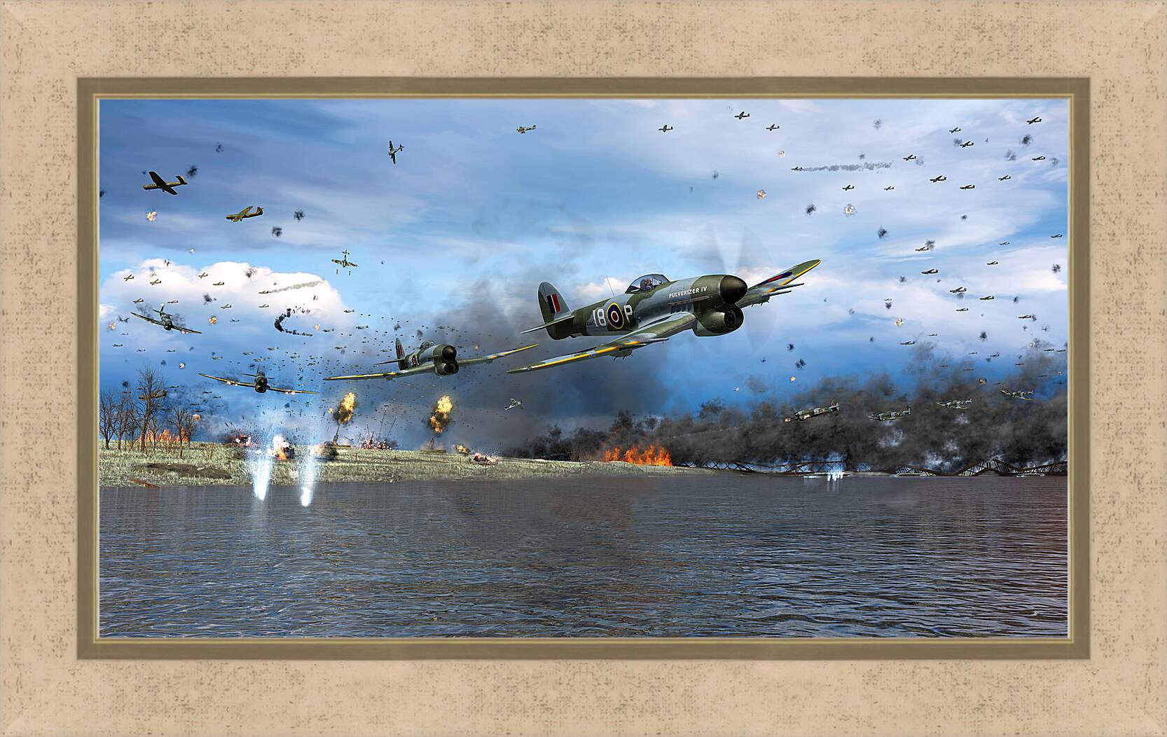 Картина в раме - World Of Warplanes
