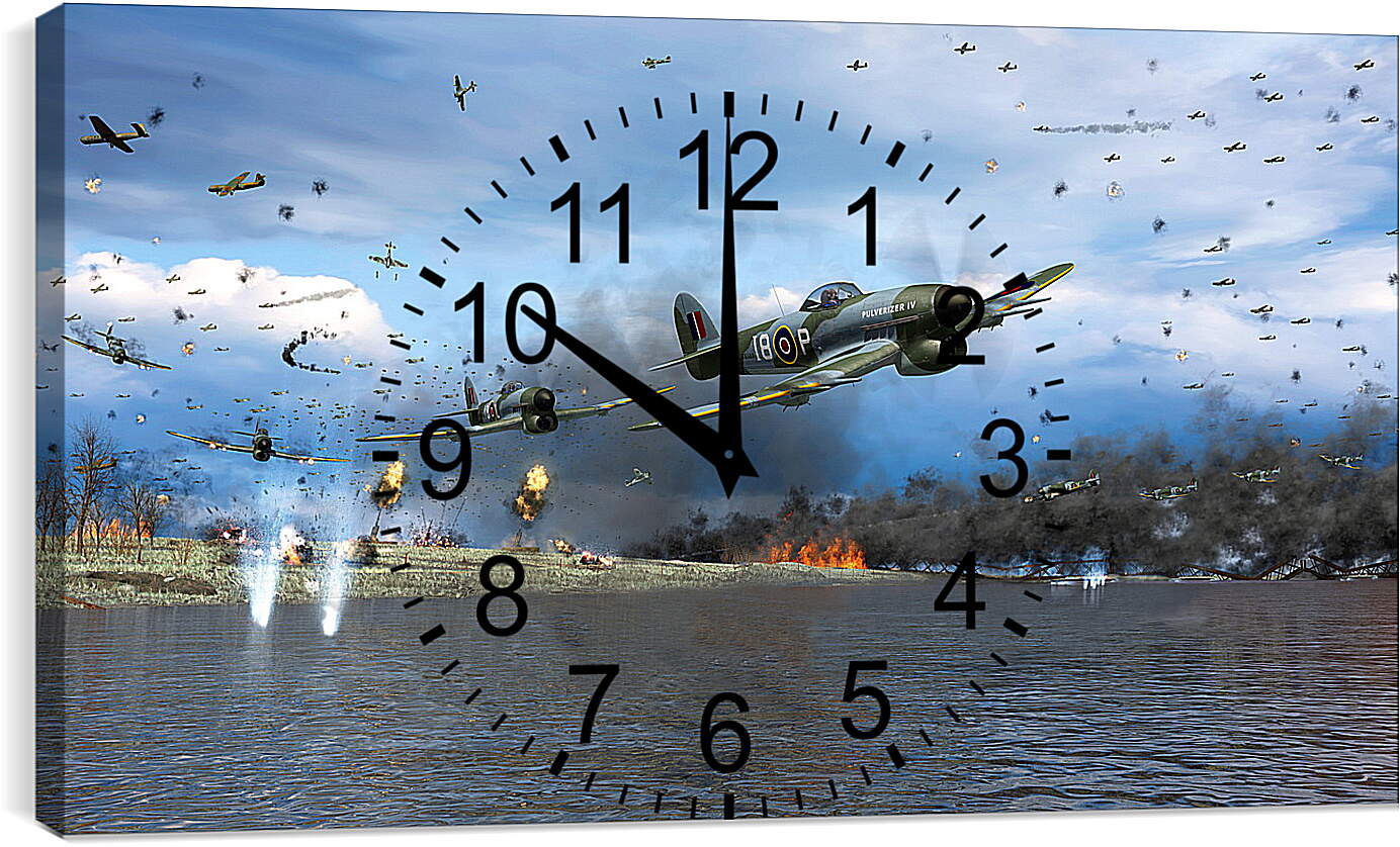 Часы картина - World Of Warplanes
