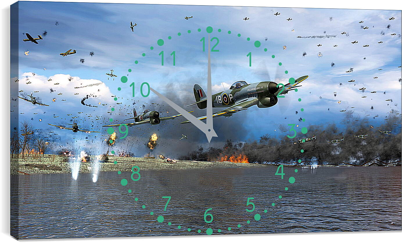 Часы картина - World Of Warplanes
