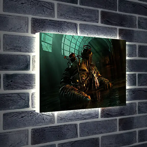 Лайтбокс световая панель - Bioshock
