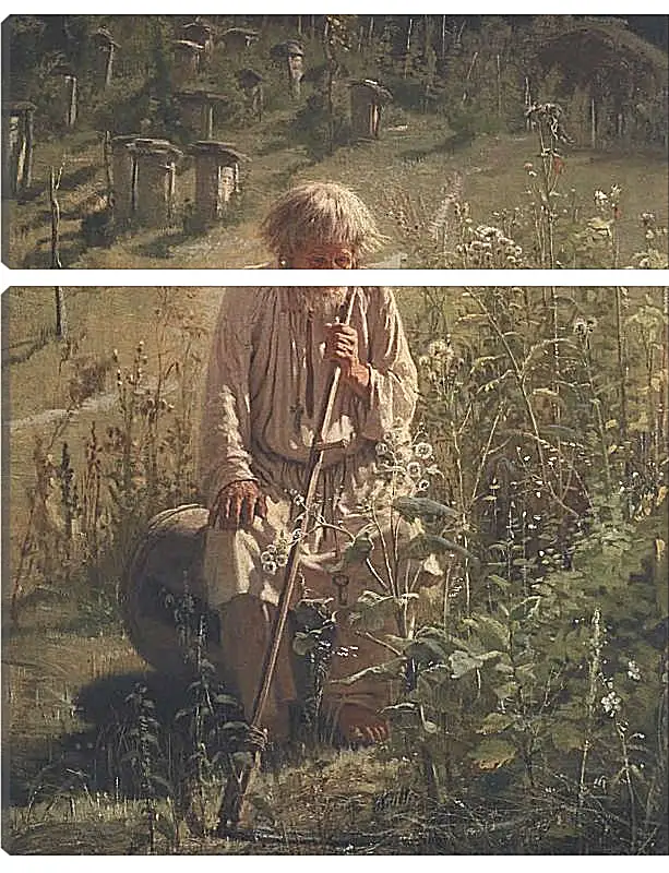 Модульная картина - Пасечник. Иван Николаевич Крамской