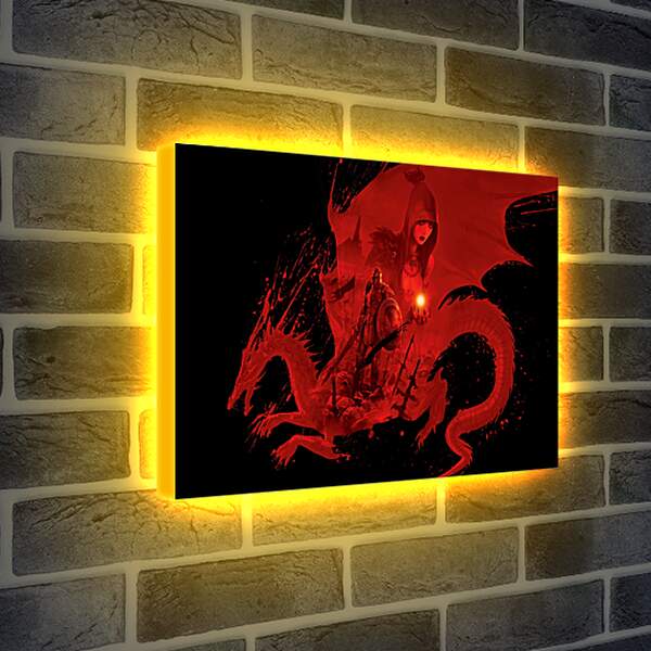 Лайтбокс световая панель - Dragon Age: Origins
