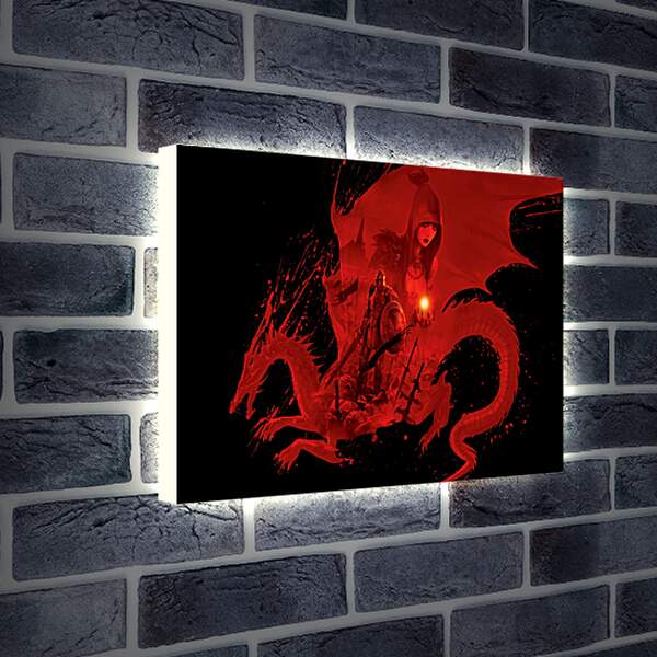 Лайтбокс световая панель - Dragon Age: Origins
