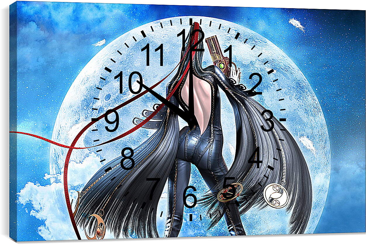 Часы картина - Bayonetta
