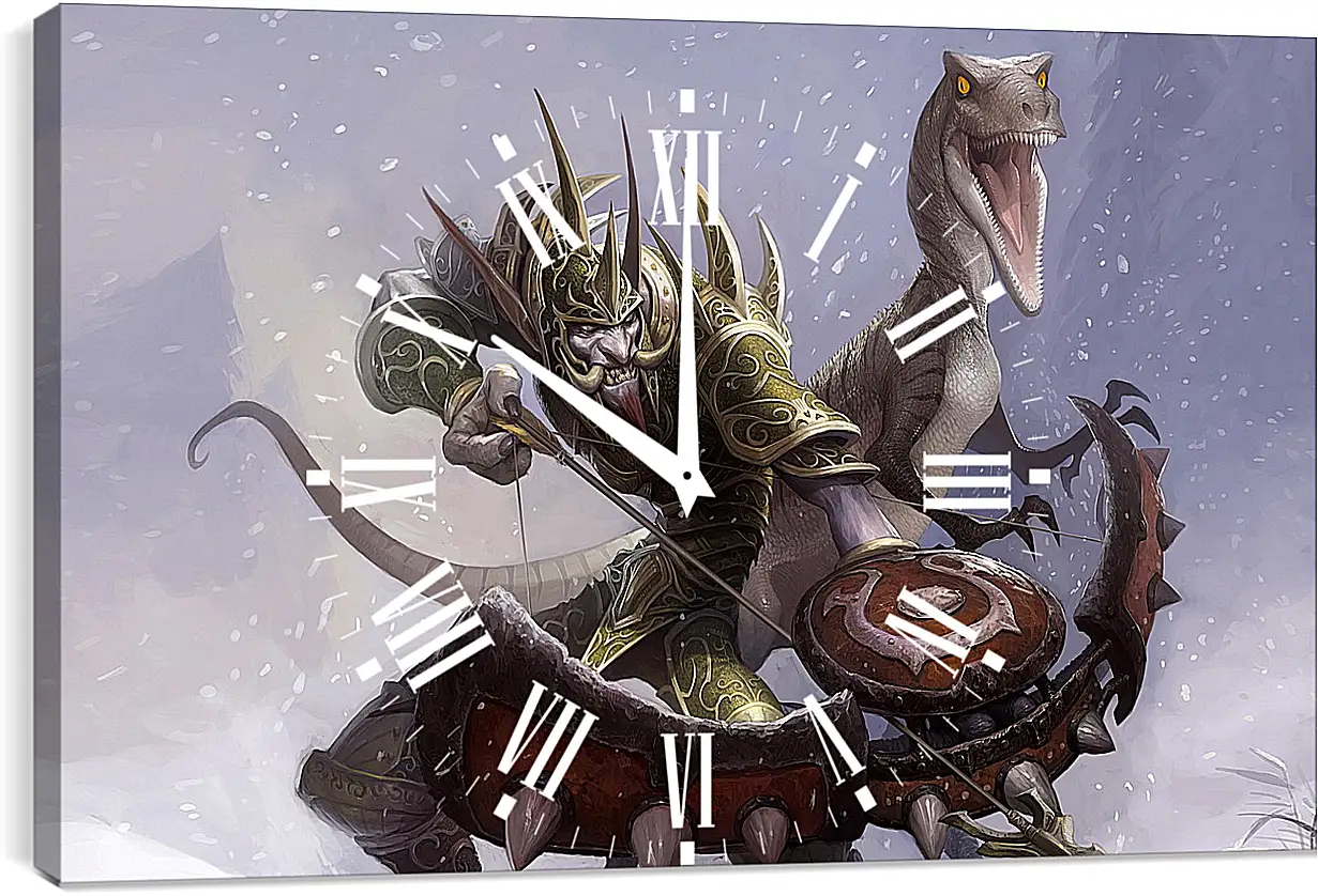 Часы картина - World Of Warcraft