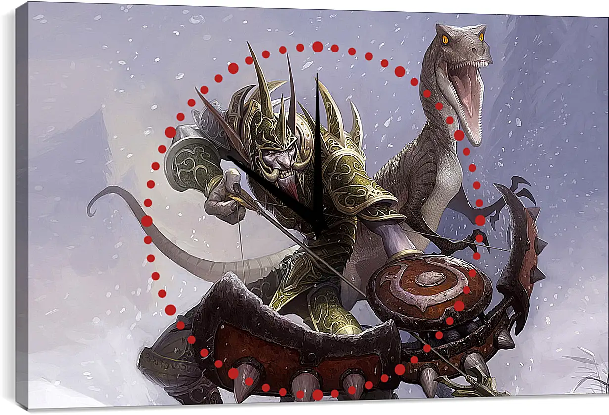 Часы картина - World Of Warcraft