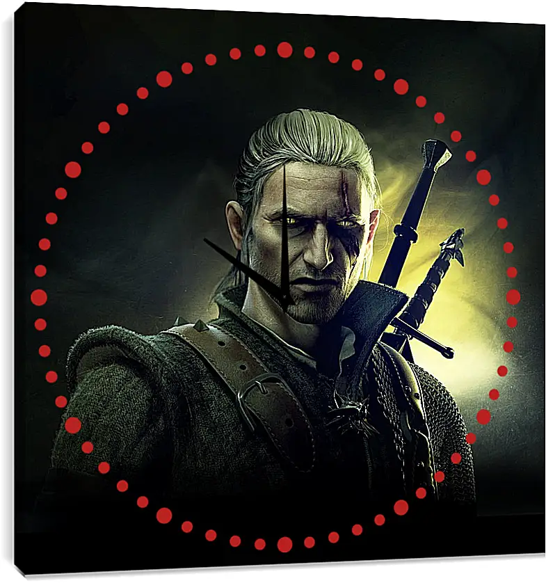 Часы картина - The Witcher 2: Assassins Of Kings