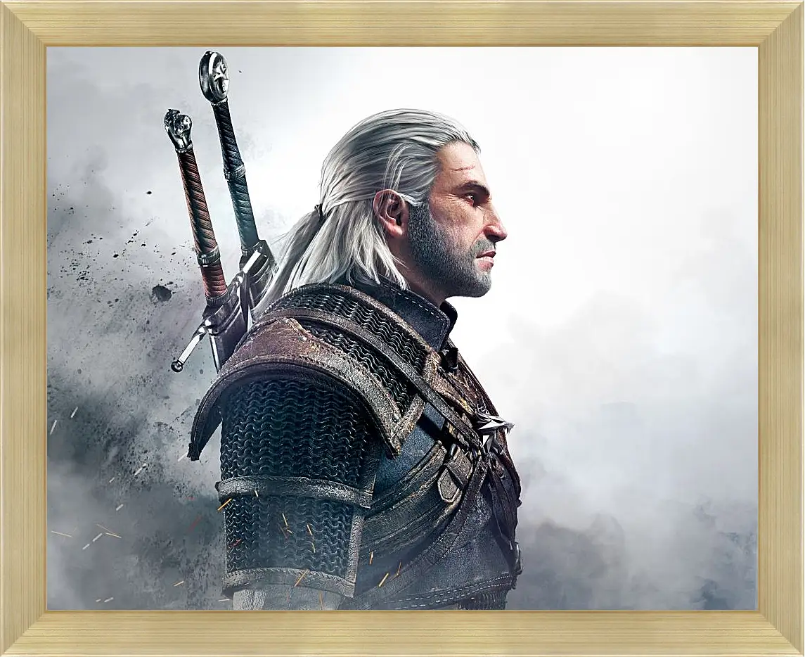 Картина в раме - The Witcher 3 (Ведьмак), Геральт перед боем