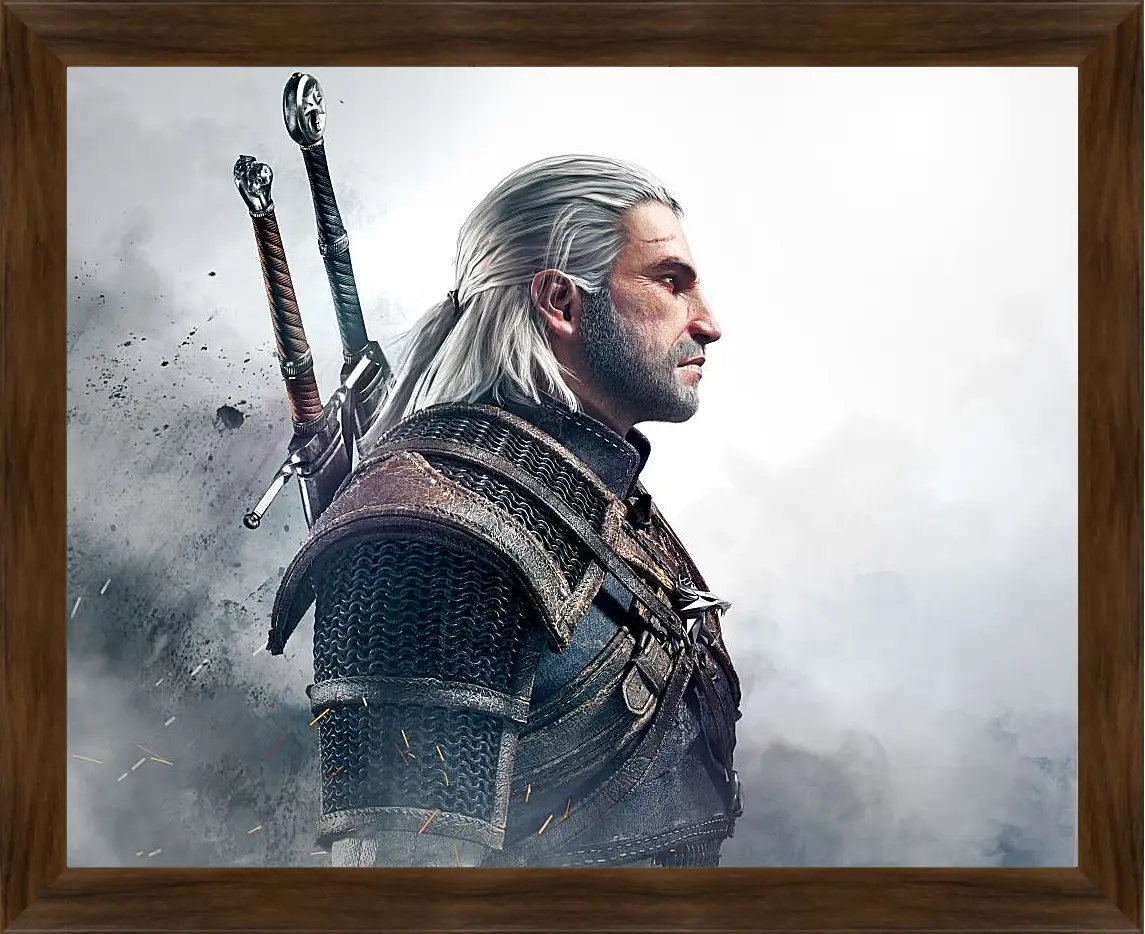 Картина в раме - The Witcher 3 (Ведьмак), Геральт перед боем