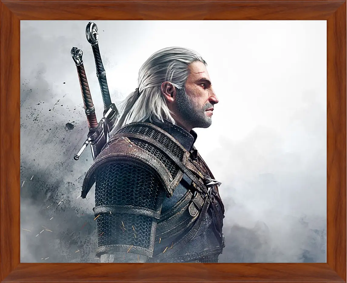 Картина в раме - The Witcher 3 (Ведьмак), Геральт перед боем