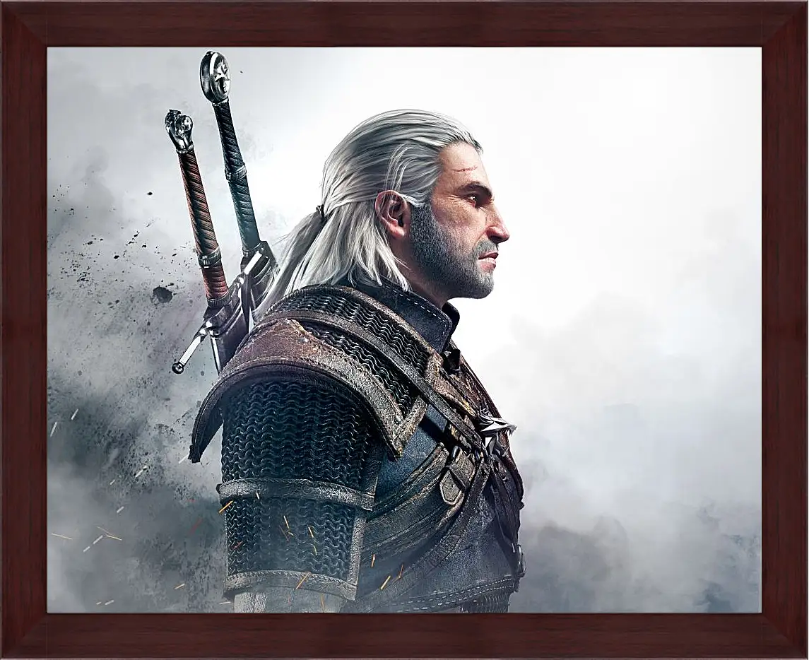 Картина в раме - The Witcher 3 (Ведьмак), Геральт перед боем