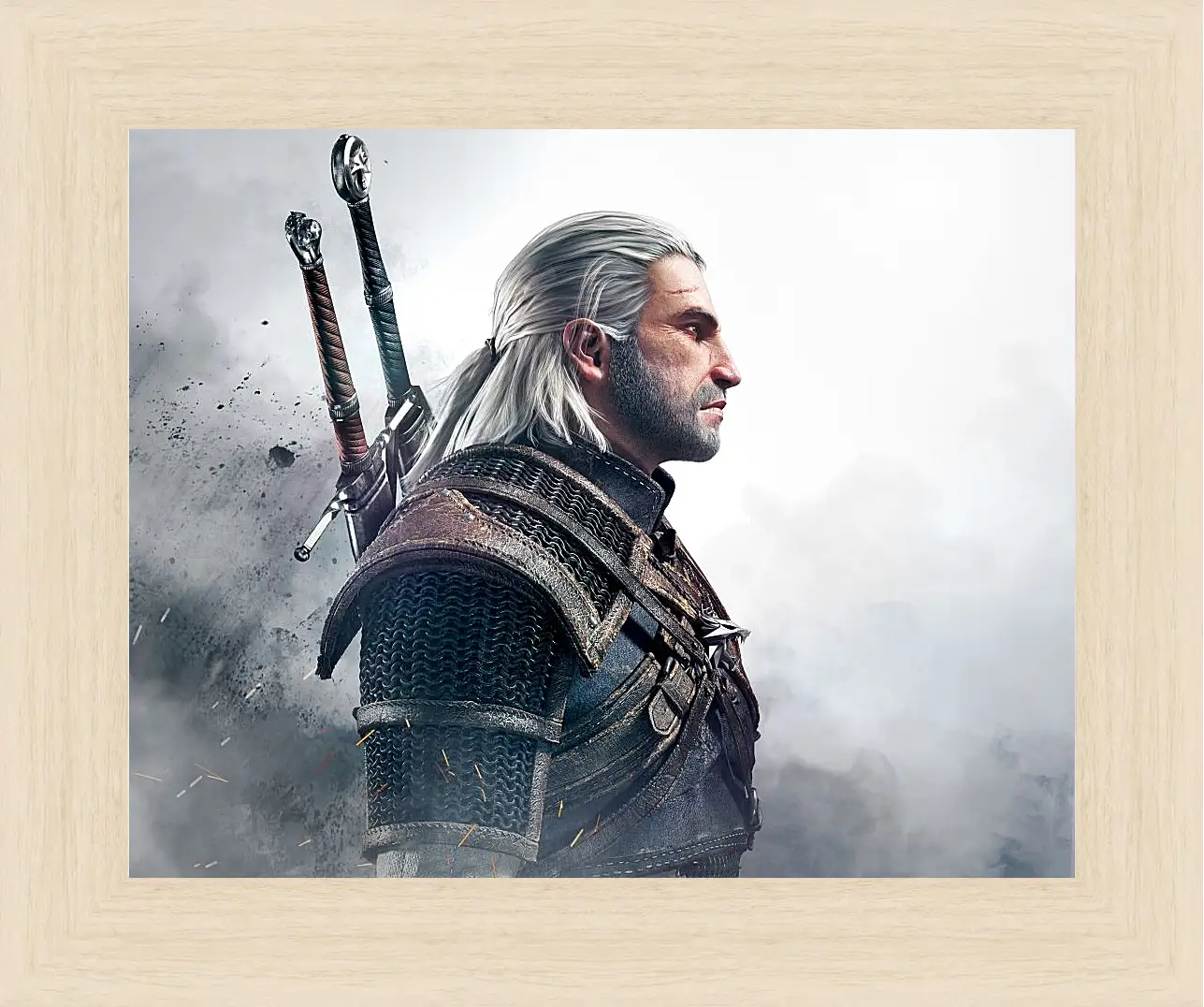 Картина в раме - The Witcher 3 (Ведьмак), Геральт перед боем