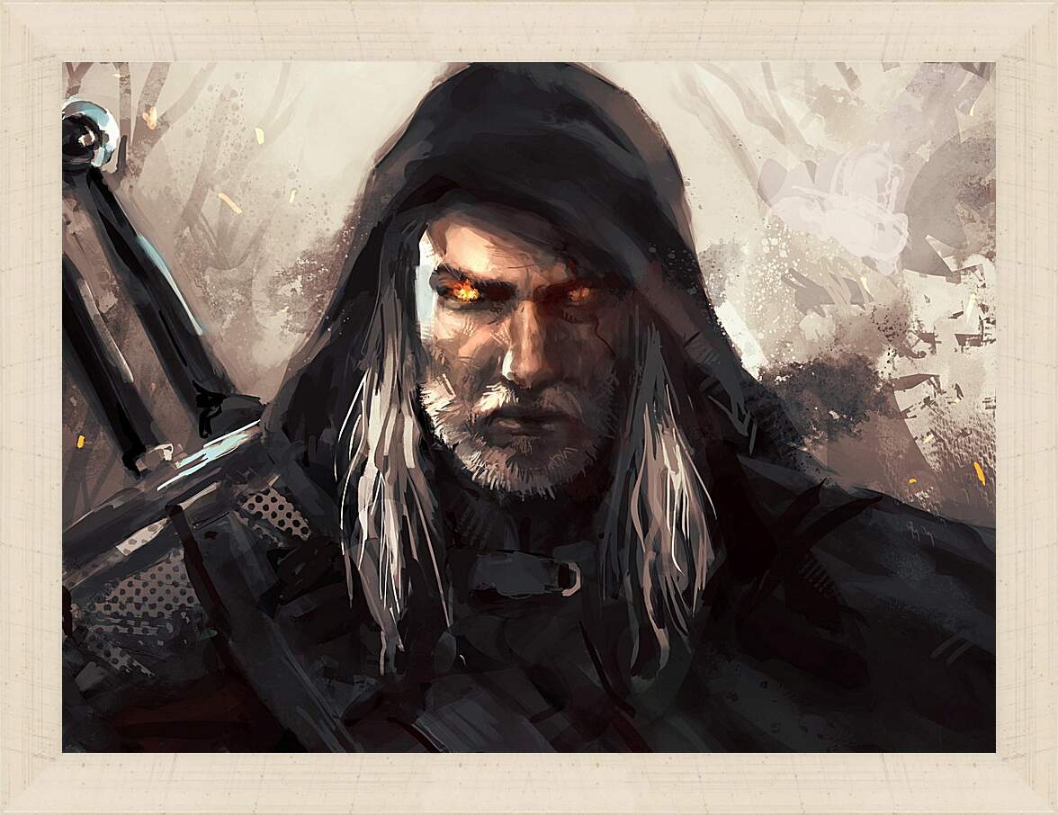 Картина в раме - The Witcher (Ведьмак), Геральт охотник на монстров
