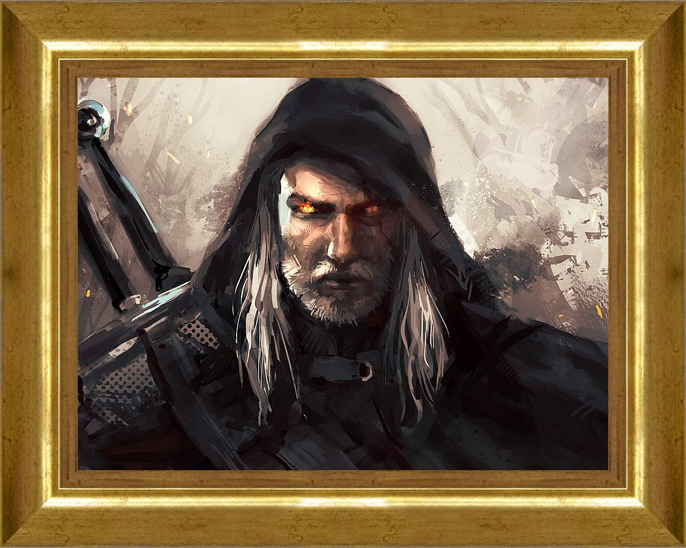 Картина в раме - The Witcher (Ведьмак), Геральт охотник на монстров