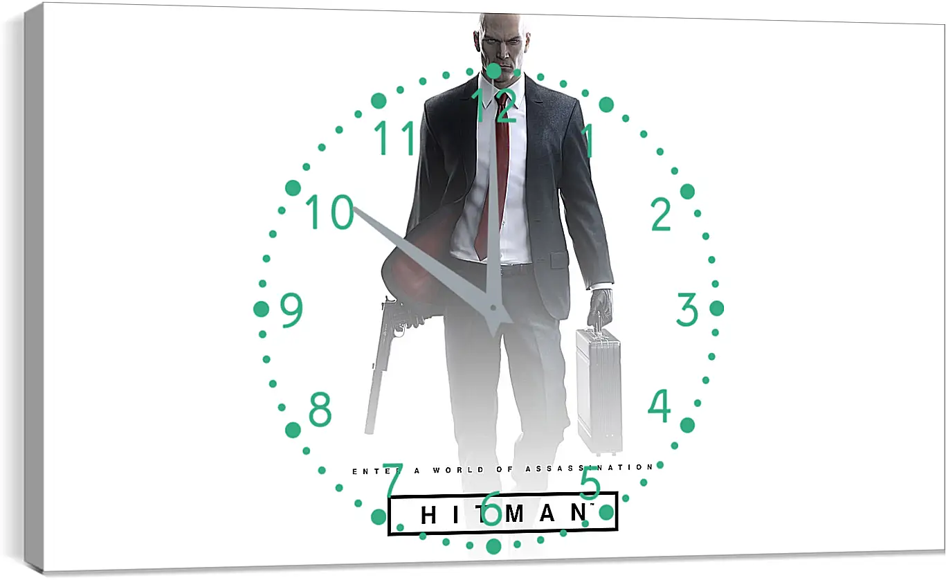 Часы картина - Hitman (2016)
