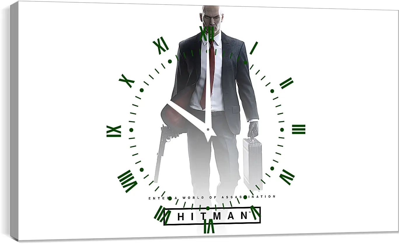 Часы картина - Hitman (2016)
