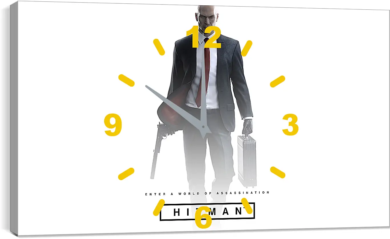 Часы картина - Hitman (2016)
