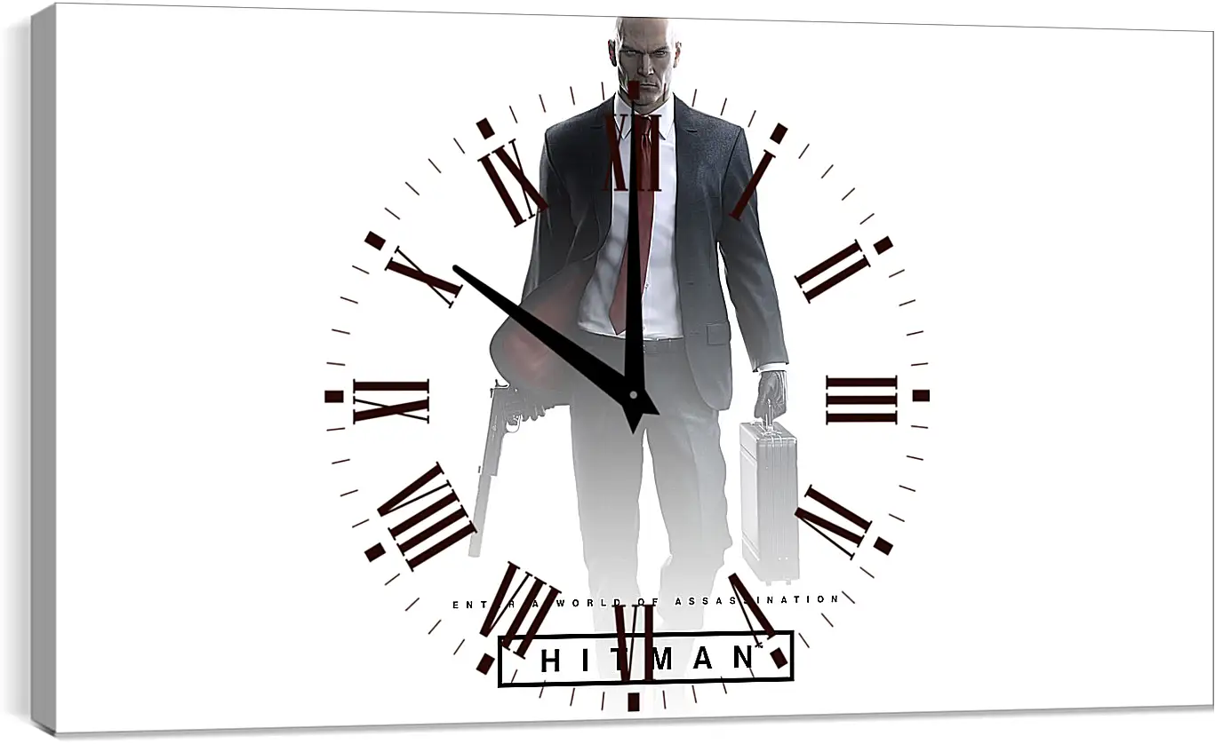 Часы картина - Hitman (2016)
