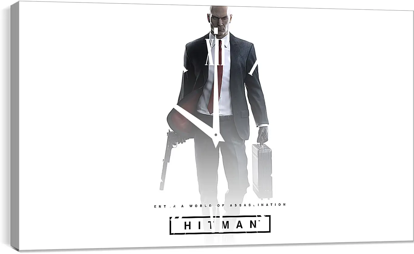 Часы картина - Hitman (2016)
