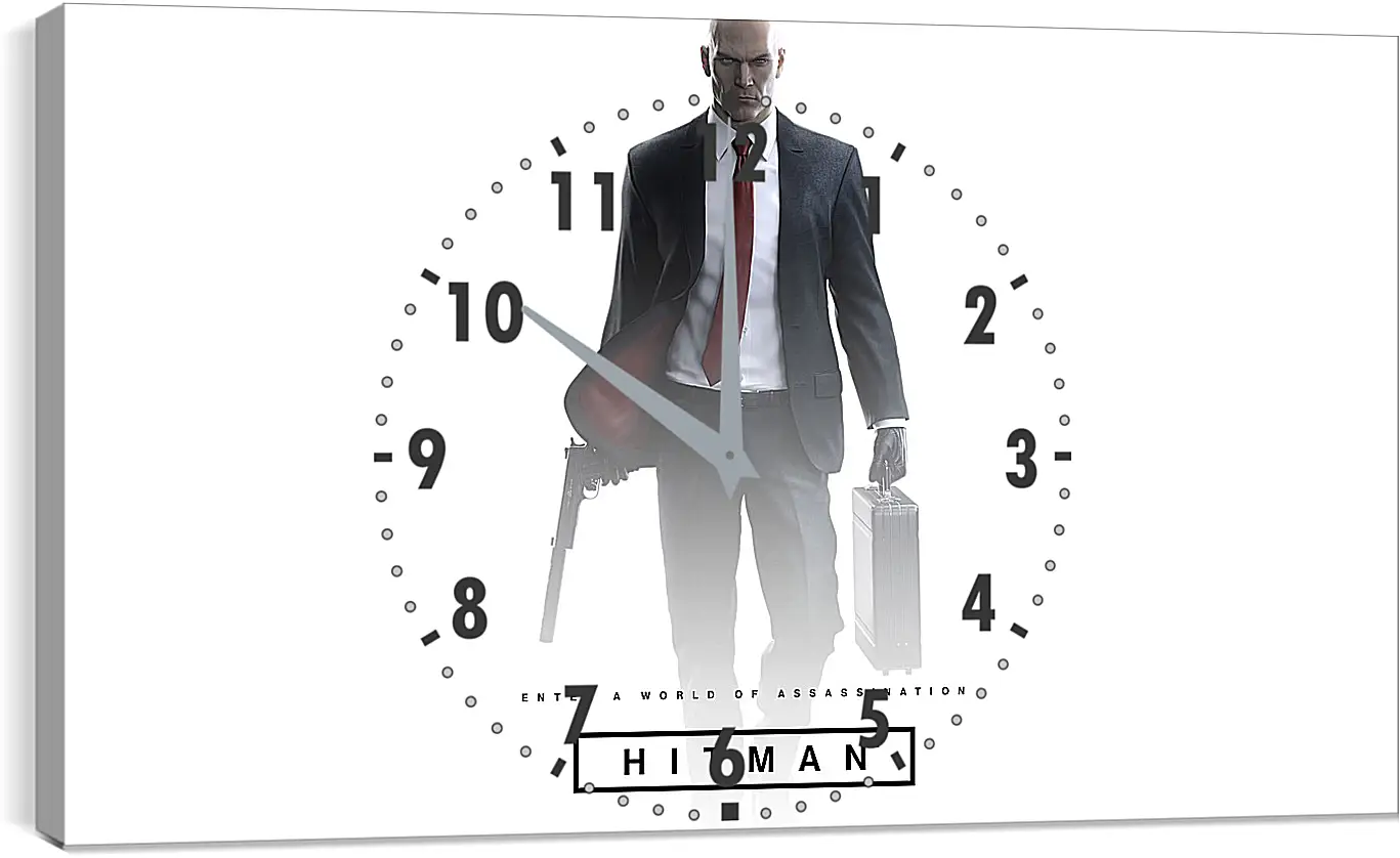 Часы картина - Hitman (2016)
